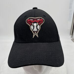 Men's Black Arizona Diamondbacks Strapback Hat Youth
